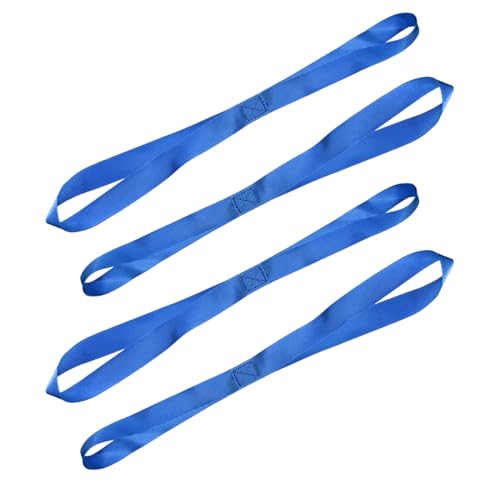 Wevdn 4PCS Soft Loop Tie Down Straps 1.1