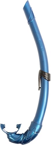 Cressi Córcega, esnórquel de goma flexible para buceo, buceo independiente y pesca submarina, colores sólidos y camuflados, fabricado en Italia