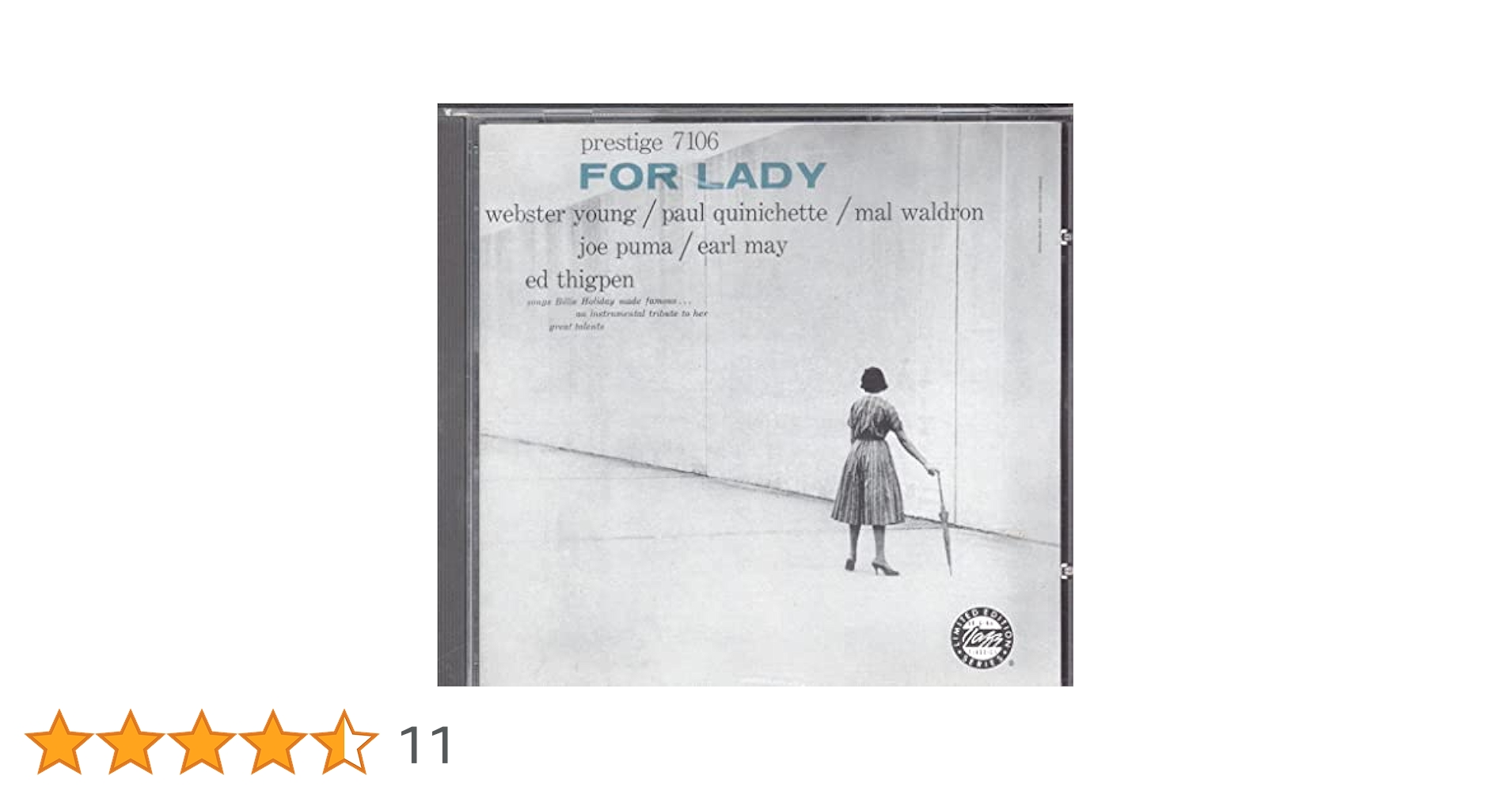 その他 LP Webster Young For Lady SMJ6614 PRESTIGE /00260 Webster Young – For Lady – Vinyl (LP, Album + 3 more), 1979