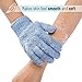 Slick- Exfoliating Gloves, 4 Pcs, Skin Exfoliator for Body, Shower Gloves, Scrub Gloves Exfoliating, Exfoliating Body Scrub Gloves, Loofah Glove, Exfoliation Mitt, Bath Gloves