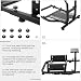 Anman Racing Simulator Frame Height Adjustable Driving Sim Frame Compatible with Logitech G25, G27, G29, G920 Gaming Cockpit G25/G27/G29/G920 Not Include Wheel Handbrake Shifter and Pedals