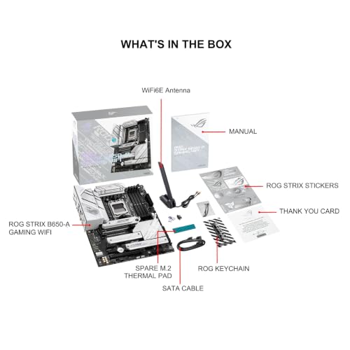 Image of MICRO CENTER AMD 9800X3D Processor with ASUS ROG Strix B650-A Motherboard | CPU Motherboard Combo, AMD Ryzen 7 9800X3D CPU Processor, AM5, DDR5, PCIe 4.0 Support, USB 3.2 Gen 2x2 USB Type-C
