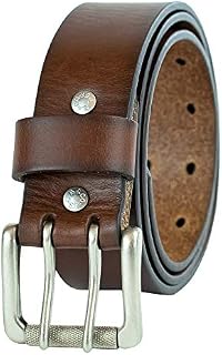 Levi's Men's 1 1/2 in.Bridle Double Prong Buckle Belt,Brown,38