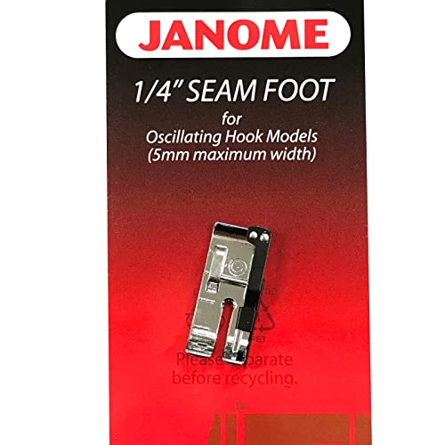Prensatelas Janome para costura 1/4 pulg miniatura 1