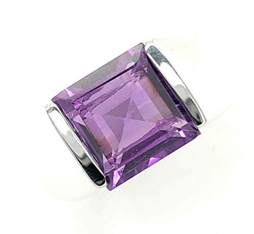 Natural 2ct Purple Amethyst 925 Solid...