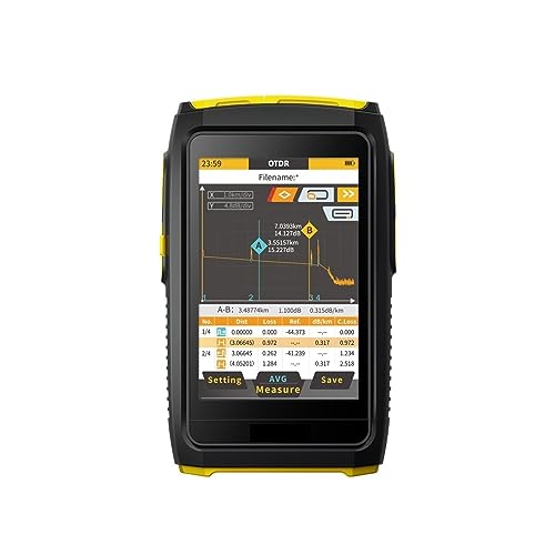 Mini OTDR para solucionar fallos en redes activas con mapa de eventos 4
