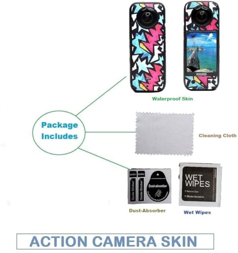 Image of Action Pro Camera Waterproof Skin Compatible with Insta360 X3 Action Camera (Multicolor 8)