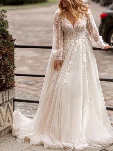 Plus Size Wedding Dresses for Women Off Shoulder Long Ball Gowns 2025 Sweetheart Lace Appliques Tulles Bridal Gowns3