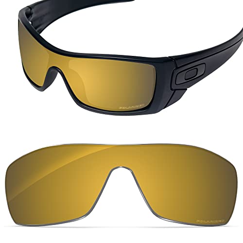 Image of Performance Replacement Lenses Compatible with Oakley Batwolf OO9101 Polarized, UV Protection, Anti-Scratch