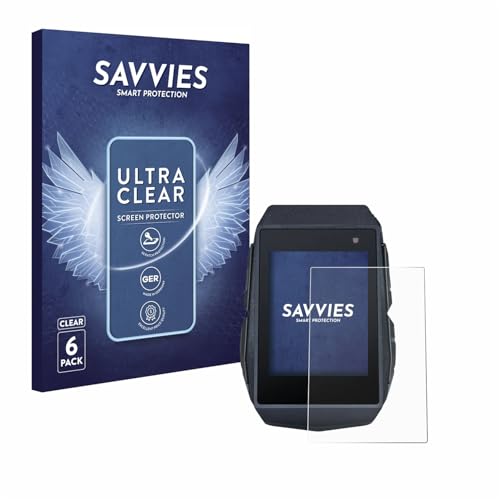 savvies 6 Pezzi Pellicola Protettiva per Sigma BC 10.0 WR