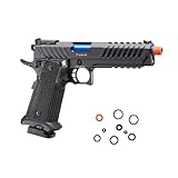 Lancer Tactical Knightshade Hi-Capa Gas Blowback Full Steel Airsoft Pistol