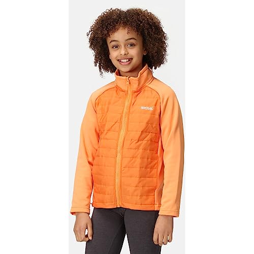 Childrens/Kids Hydrate VIII 3 in 1 Waterproof Jacket (7-8 Years) (Apricot Crush/Seal Grey)2