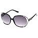 SWG EYEWEAR® Celebrity P1863 Black Quality Sunglasses UV400 Lens Light Weight frame Purple Black Gradient Lens for Women