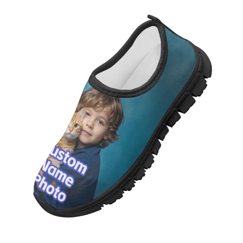 Kids Athletic Shoes Personalized Tennis Shoes Customizable Sneakers with Photo Text4