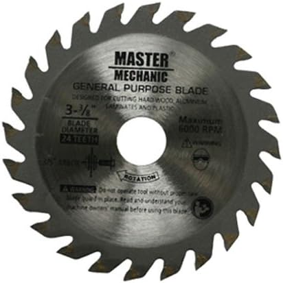24TTCT Master Mechanic 24 Tooth High Speed Steel Thin Kerf Blade, 3-3/8"