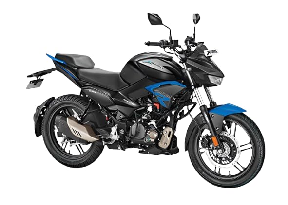 Image of Hero Xtreme 125R IBS Disc Black Cocktail Blue Booking for Ex-Showroom Price
