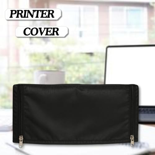 Image of VONBAER Dust Proof & Water Proof Printer Cover for Epson L8050 EcoTankTank Printer - Black / Washable / Durable / Zipper