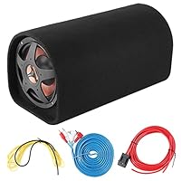 Qiilu Auto-Subwoofer 12V 600W Bass-Lautsprecher Großer Verbrauch Audio-Modifikation-Sound-Verstärker