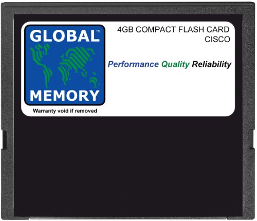 Carte Flash MEM-CF-4Go 4Go pour routeur Cisco 1941 2901 2911 2921 2951