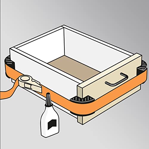 Correa con tensor de carraca KWB 9831-00 resistente para fijación de equipajes 4