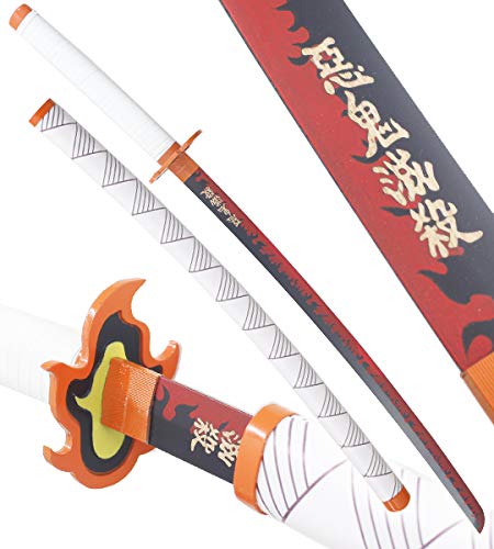  RKS Diffusion Demon Slayer Katana Tout en Bois...