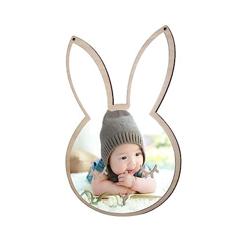 Healeved Small Rabbit Boys and Girls Mirror Wall Sticker Acrylic Mirror for Baby Nursery Dec