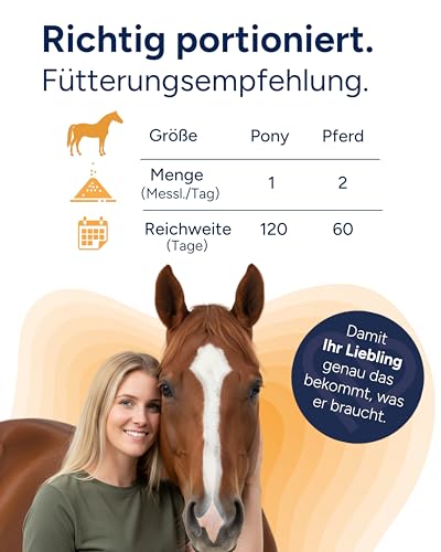 NutriLabs Glukosaminol® equin Gelenk-Pulver für Jung-Pferde 600 g - mit Glucosamin & Magnesium Pferd - Glucosamin Pulver - Pferde-Nahrungsergänzungsmittel - Gelenknahrung für Pferde