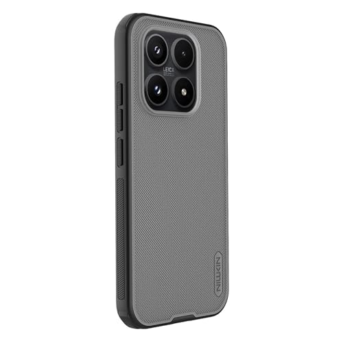 Image of Nillkin Case for Xiaomi Mi 17 (6.3 inch Inch) Super Frosted Shield Pro Hard Back Soft Border (PC + TPU) Shock Absorb Cover Raised Bezel Camera Protect Transparent Black Color