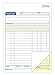 Tops Adams Statement Book, 2-Part Carbonless, White/Canary, 5-9/16 x 8-7/16 Inches, 50 Sets, 3/Pack (DC5812-3)
