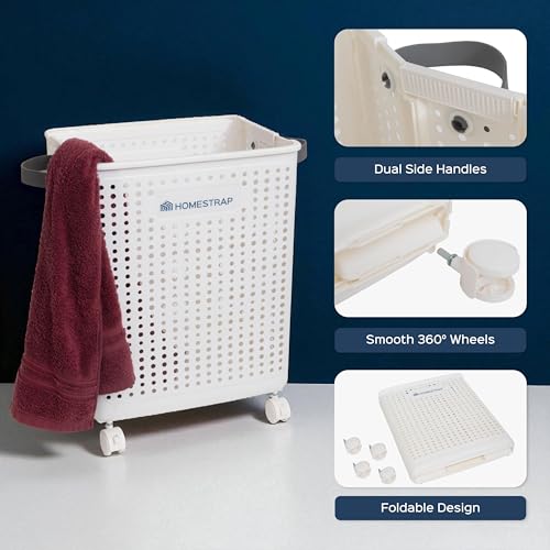 HomeStrap Laundry Magic Mover Mini White - Image 5
