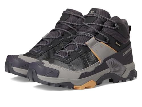 Salomon Womens X Ultra 5 Mid GTX® Nine Iron/Gull/Soft Clay 8 Medium