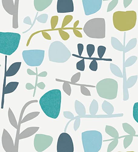 Papier peint fleurs vinyle GAULAN 682073 rénovation mur facile