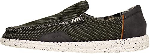 NORTY Men's Grey Low Ankle Chukka Loafers - Casual Shoes for Men - Elastic Lace-Up Loafers2