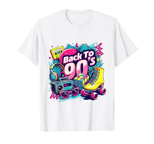 Camisa I Love The 90s para hombre y mujer, disfraz de fiesta vintage de los años 90 Camiseta