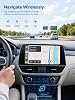 Adaptador inalámbrico CarPlay y Android Auto, ultra mini | Cuerpo USB-A ultra mini convierte CarPlay y Android Auto de fábrica a inalámbrico con WiFi de 5GHz y adaptador USB-C. 6