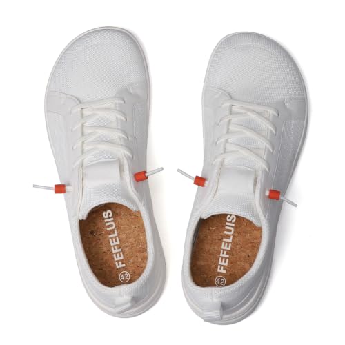 Image of Men's Barefoot Wide Toe Box Shoes - Minimalist Barefoot Shoes with Zero Drop Sole Extra Wide Slip on Walking Shoes for Men