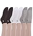 Ralph Lauren Low-Cut Sport Socks 6-Pack, One Size, Black/Grey / White