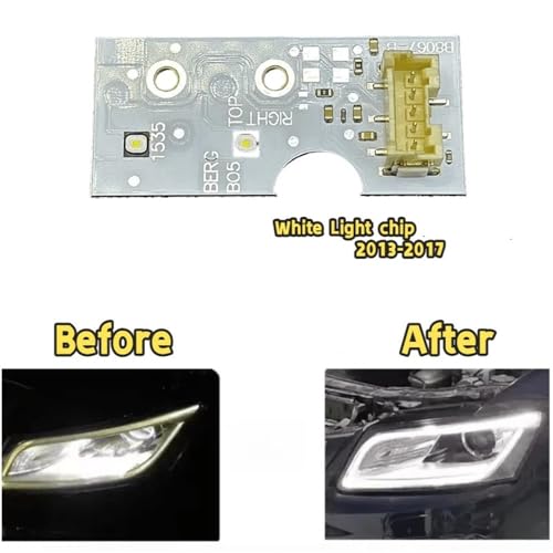 Balasto DRL Q5 placa de circuito luz diurna blanca chip fuente iluminación coche 2014 2015 2