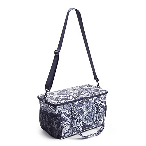 Vera Bradley Women's Recycled Ripstop Family Cooler, Java Navy & White, One Size2