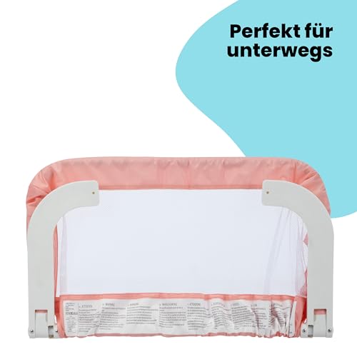 Safety 1st Tragbares Bettgitter 106 × 42 cm, Rosa – Ansicht 2