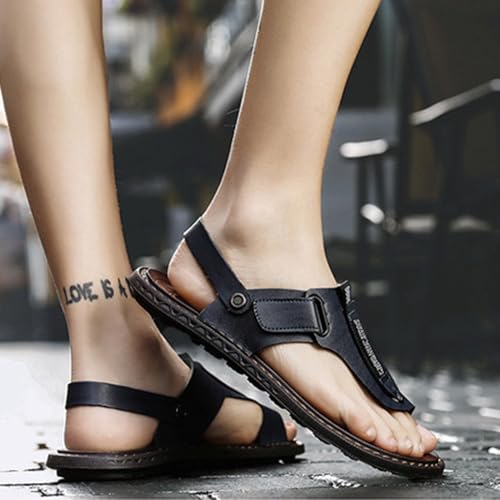 Men's Comfy Orthotic Sandals For Hallux Valgus,Casual Summer Bunion Orthopedic Flip Flops,Flat Big Toe Foot Corrector Slippers With Arch Support3