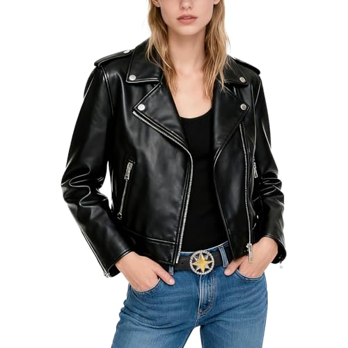 Image of Aurolran Women's Leather Belt with Buckle - Ideal for Dresses, Jeans, and Coats