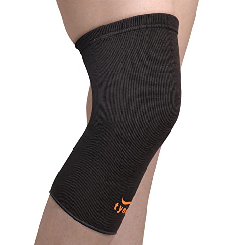 Image of TYNOR Knee Cap Air, Black & Orange, Small, Pack of 2 Anklet, Beige, Small, Pack of 2