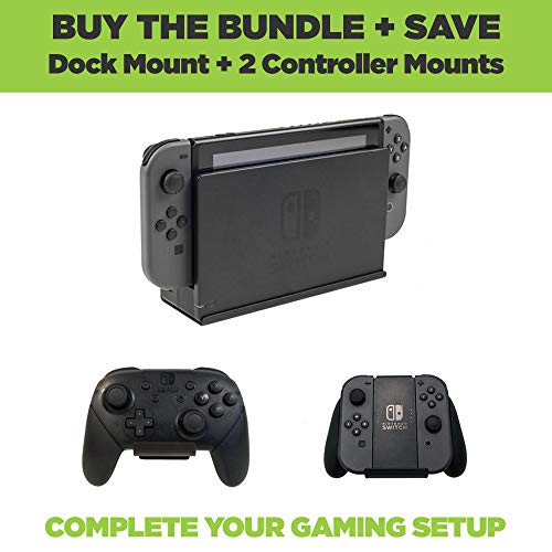 Hideit Mounts Switch Bundle, Wall Mounts For Nintendo Switch And Controllers, Steel Mount For Nintendo Switch And 2 Controller Mounts, Compatible With Nintendo Switch Oled #TOP4