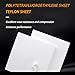 YbZHpy PTFE Liner, Polytetrafluoroethylene Sheet, Teflon Sheet, PTFE Sheet, 200×200 Mm, Thickness 0.5-12 Mm,Suitable for Industrial and DIY Projects.,0.5mm 2Pcs