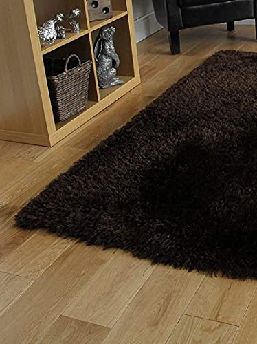 Image of Modern Micro Fiber Rug /Carpet for Hall, Bedroom, Kichen, Kids Room, Baby Room Etc.Color-Coffee Size 1.5X3 Feet, Rectangular