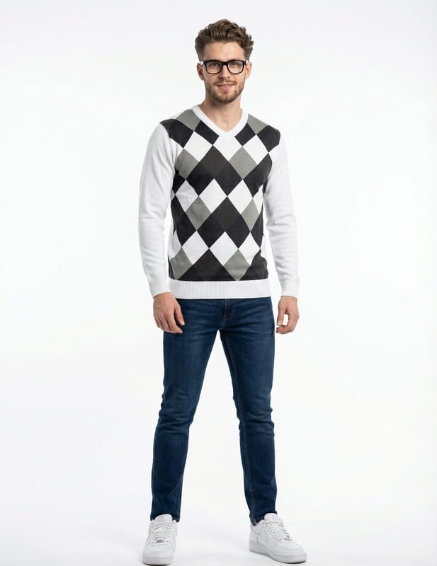 forwards Full-Sleeve Sweater for Men [Flat-Knit Pullover]-picture-28
