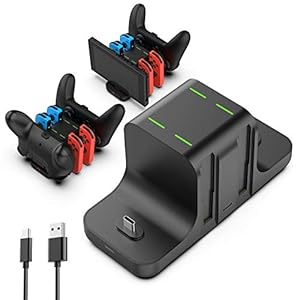 GeeRic CGSW1B 6-in-1 Switch Ladestation