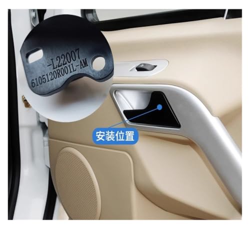 Poignées de porte intérieures de haute précision pour câble robuste JAC Sunray