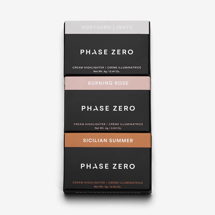 Miniatura 7 de Phase Zero Resaltador en crema de maquillaje "Northern Lights" - 0.141 oz - Para un brillo natural, radiante y duradero